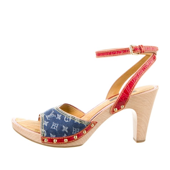 Animal Print Louis Vuitton Sandals - Picture 3 of 6